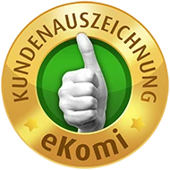 Kundenauszeichnung eKomi Logo