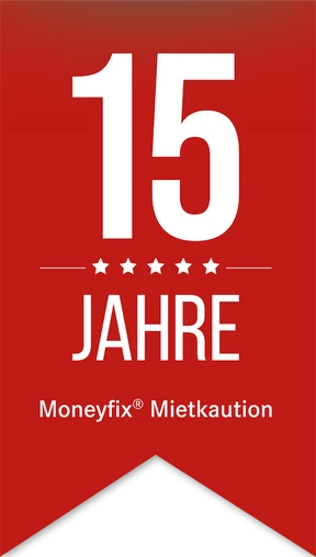 15 Jahre Moneyfix® Mietkaution