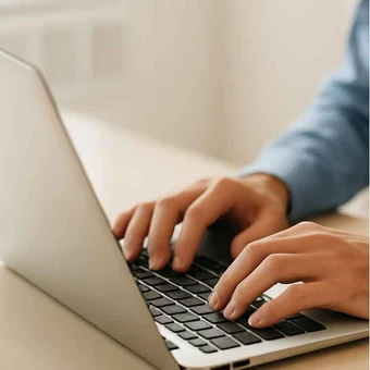 Drei einfache Schritte: Online Antrag